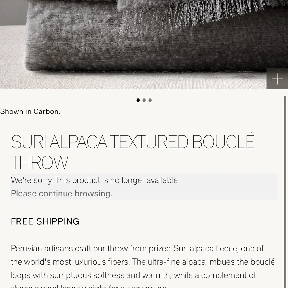 Restoration Hardware home good